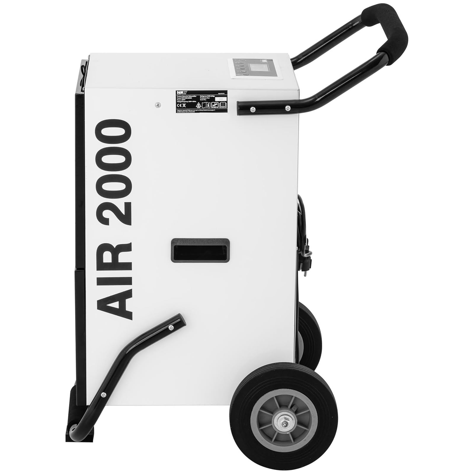 MSW suszarka budowlana 50 l/24 h 90 m² 5,69 l osuszacz powietrza osuszacz powietrza urządzenie do suszenia pomieszczeń