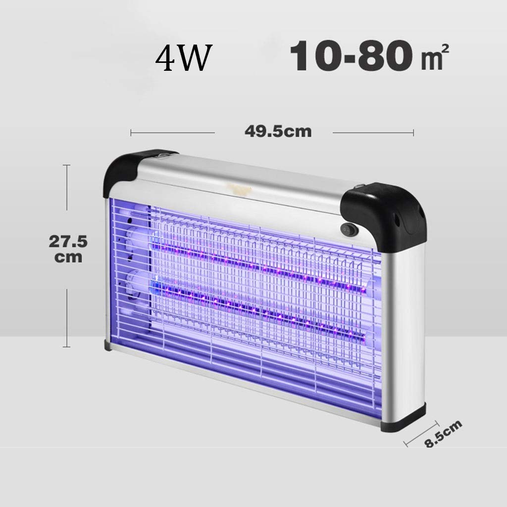 Trampa eléctrica para Mosquitos, lámpara antimosquitos LED UV para Interiores, Repelente de Insectos para el hogar y Negocios, silenciosa, Segura para niños, lámpara antimosquitos LED no tóx