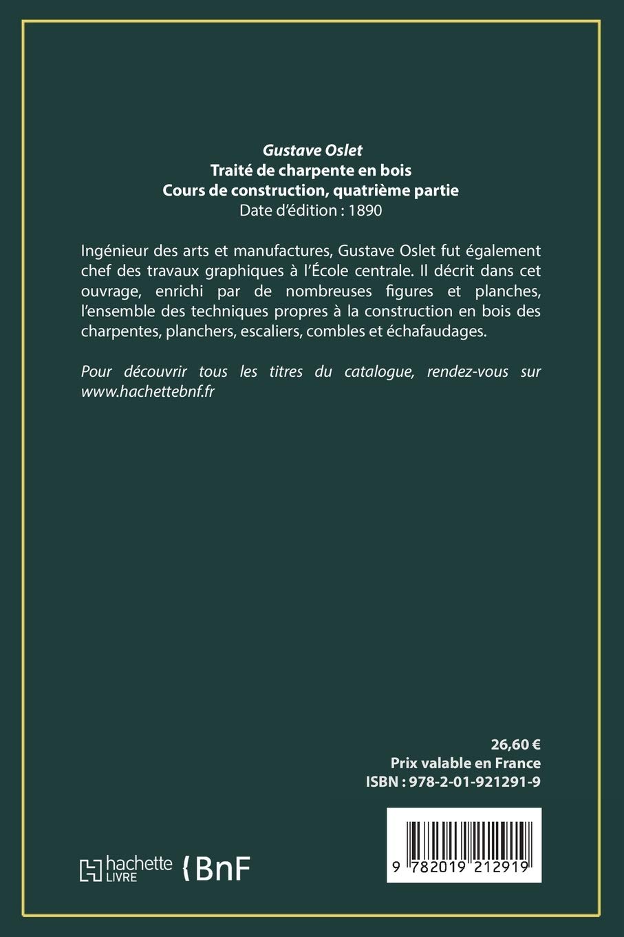 Traité de charpente en bois
