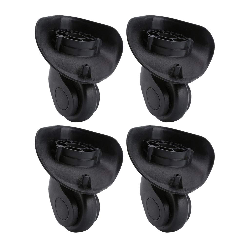 Alomejor 4 Pezzi Ruota Valigia Bagaglio Sinistra e Destra Valigia Girevole Ruote Girevoli Accessorio di Ricambio per Trolley(4PCS)