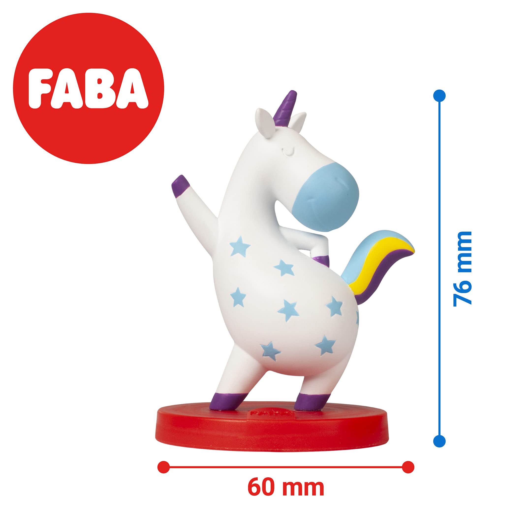 FABA Postać dźwiękowa Baby Party - Piosenki - Zabawka, Zawartość edukacyjna, wersja włoska, dzieci w wieku 0+ lat