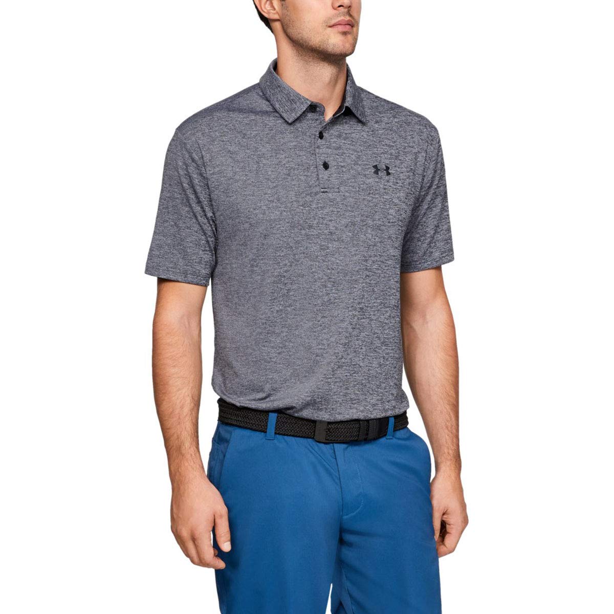 Under ArmourMen's Playoff 2.0 Polo T Shirt with Short Sleeves, Short Sleeve Polo Shirt with Sun Protection