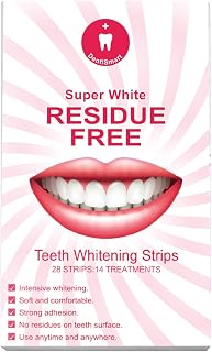 Teeth Whitening Strips - Enamel-Safe Formula & Clinically Tested, 28 Strips for Brighter Smile, Stain Focus Technology with Sensitive Teeth Care