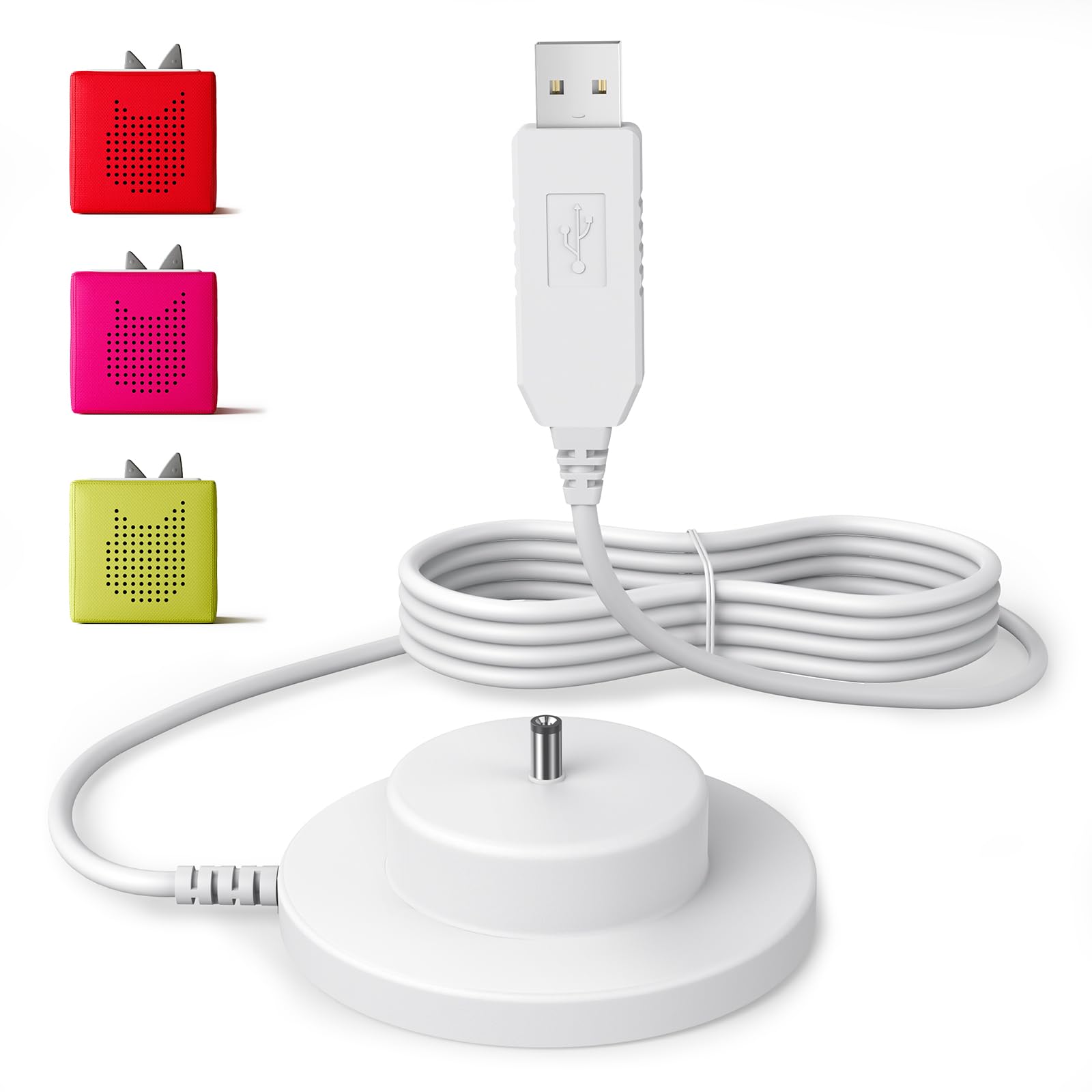 MULTIM USB Charging Station for Toniebox, Compatible with Tonie Box Replacement Original USB Charger Compatible with Toniebox Audio Player Charging Cable