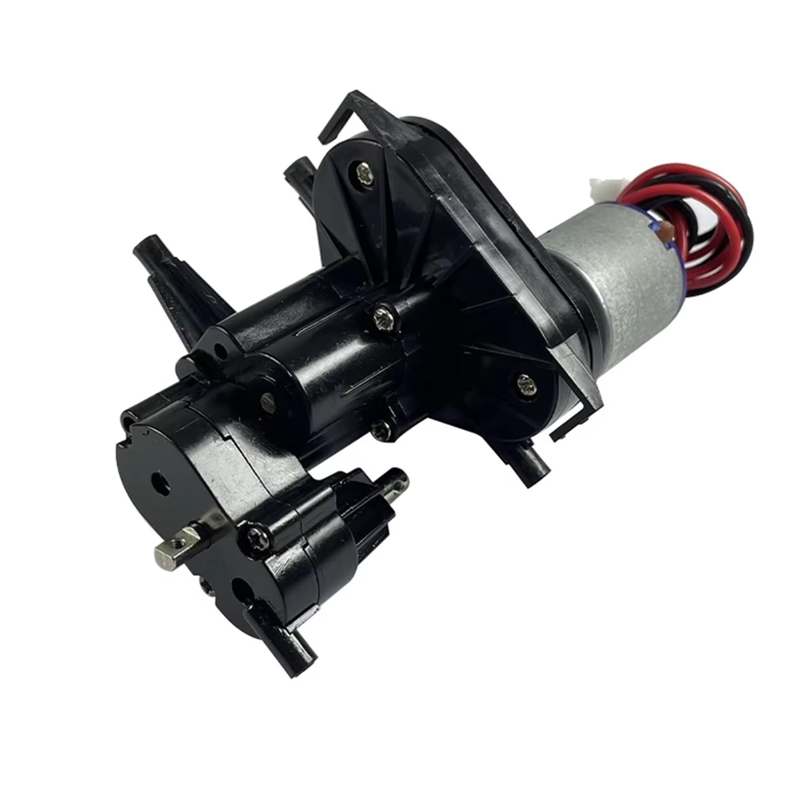 Compatible con LDRC para LD-P06 para Unimog 1/12 RC Camión Coche Actualización Repuestos Accesorios Caja De Cambios Completa Accesorios RC
