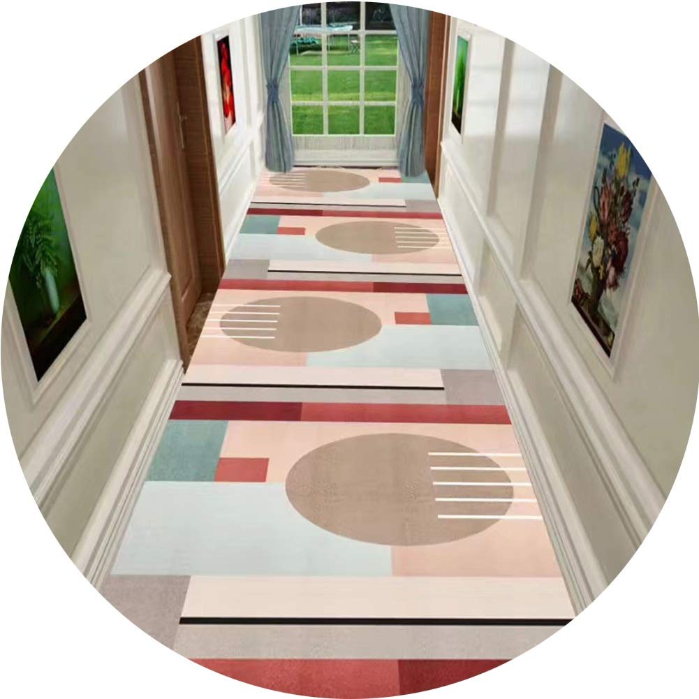 Tapis couloir antidérapant résistant aux taches facile à nettoyer 4m