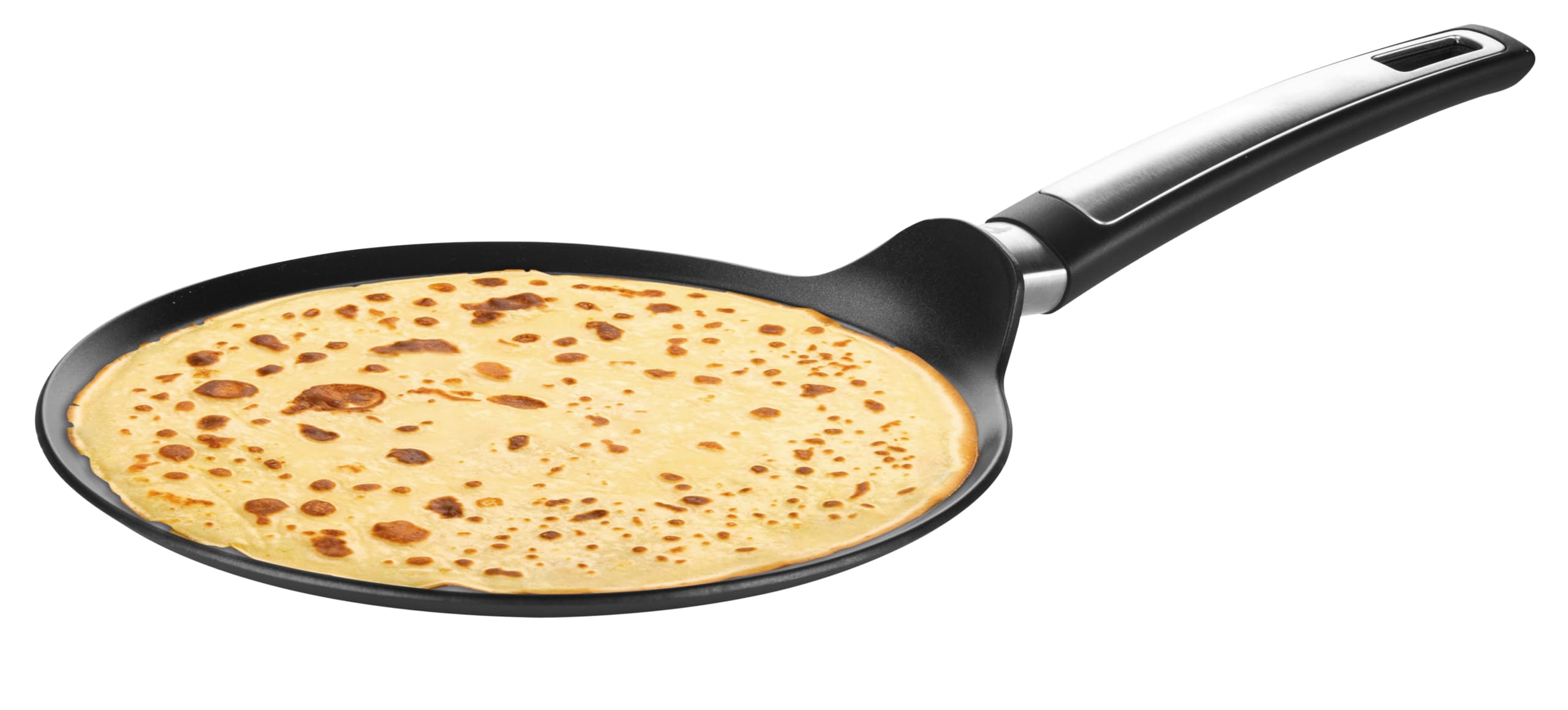 Tescoma Crepespfanne i-Premium kratzfest antihaft schwarz Edelstahl antihaft/kratzfest/spülmaschinengeeignet rund I-Premium