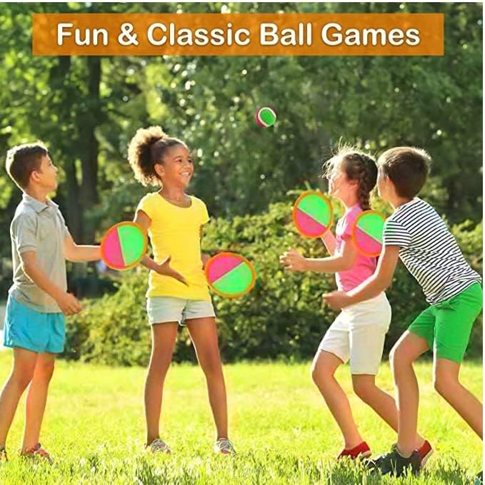 Miniatura 2 de Juego de pelota de lanzamiento y captura, juego de pelota para tirar y atrapar, juegos de pelota para niños, adultos, juguetes para lanzar y