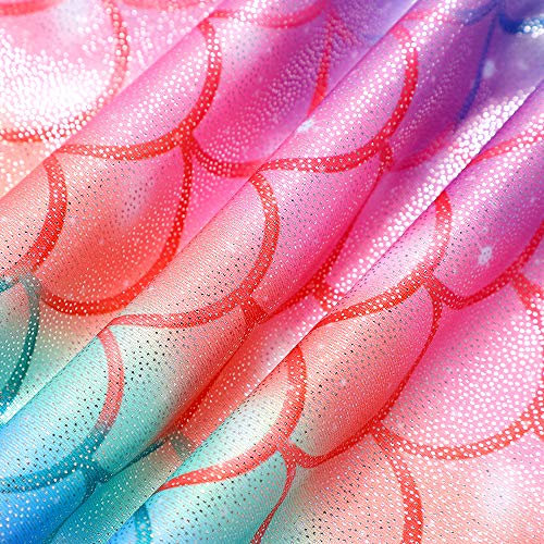 HOZIY Gymnastics Leotards for Girls Unicorn Pink Purple Sparkly Dancewear Activewear Quick Dry