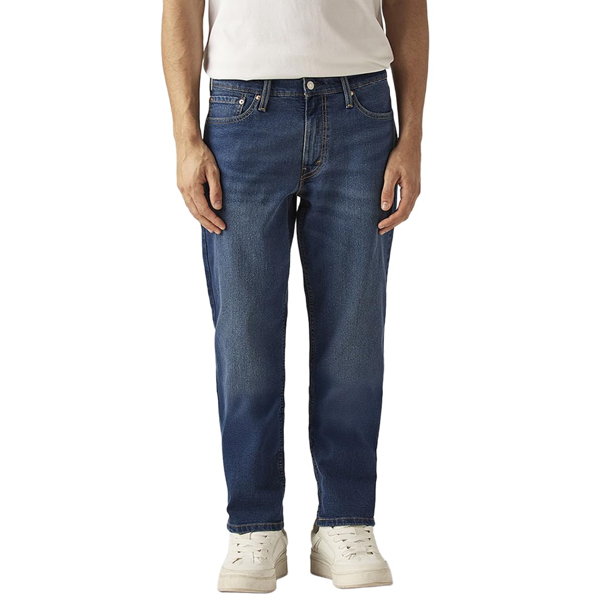 levi's Men's 541 Dark Indigo Tapered Fit Mid-Rise Jeans-picture-12