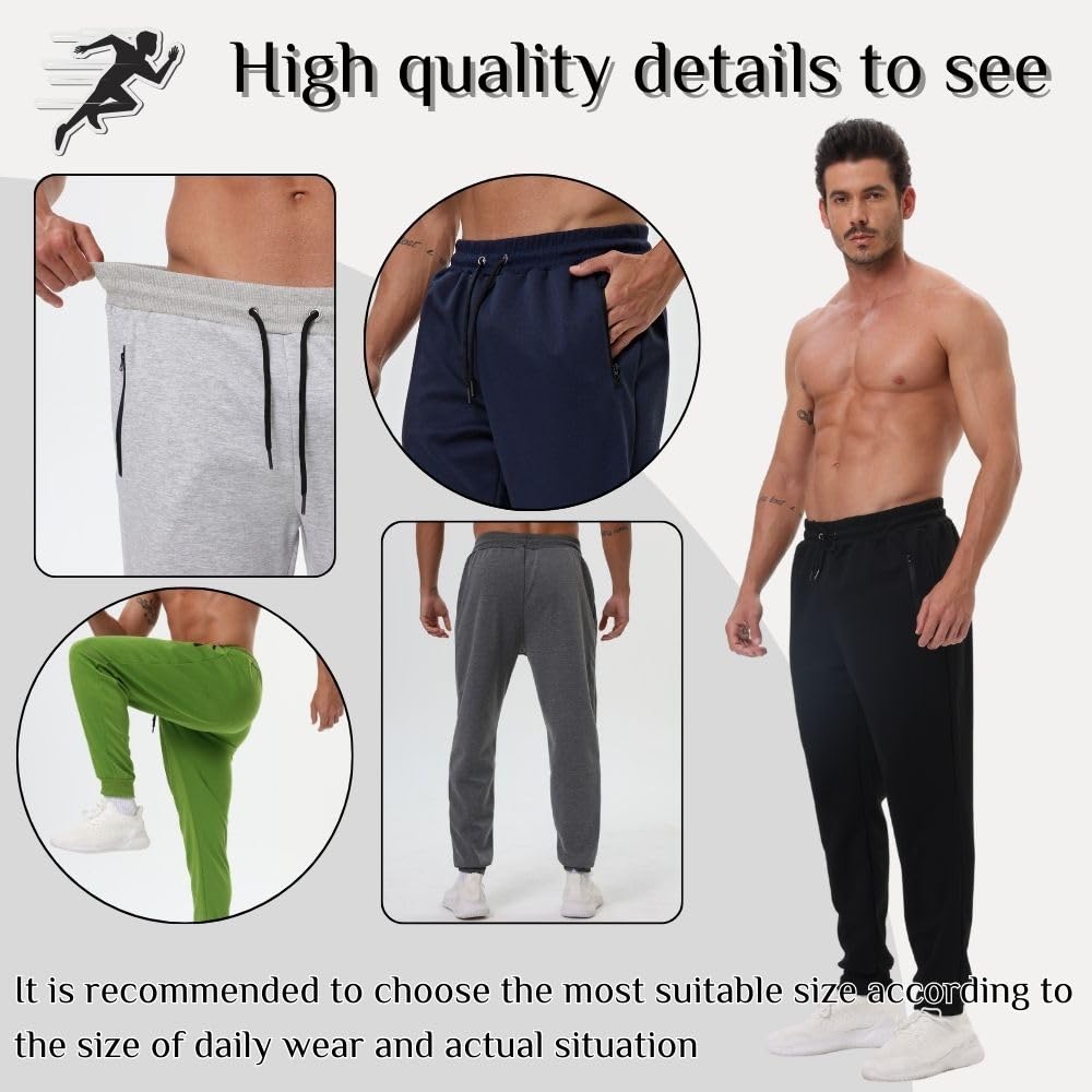 Bas de jogging pour homme, pantalon de jogging sportif pour homme, pantalon de fitness, pantalon d'entraînement, pantalon de jogging
