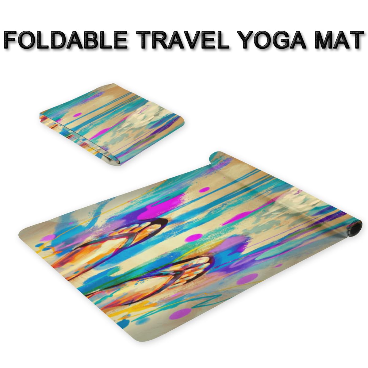 【SUKALA】VIEW PRINT TRAVEL YOGA MAT SUKALA】VIEW PRINT TRAVEL YOGA MAT