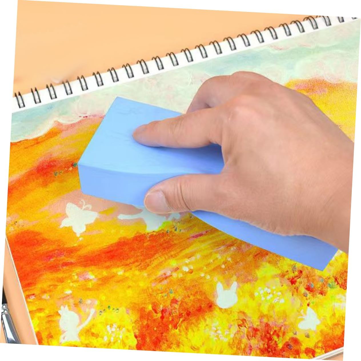 Gadpiparty Artists Watercolor Sponge Absorbent Sponge Painting Multi-use Craft for Boys and Girls