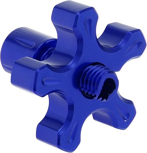 Miniatura 3 de M8 - Ajustador de cable de embrague de freno de motocicleta, tornillos ranurados de aluminio CNC para bicicleta deportiva AR125LC  EN500  GPX250 ATC