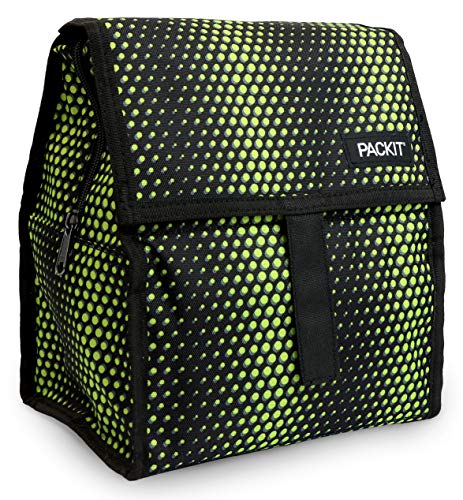 PackIt Freezable Lunch Bag with Zip Closure, Venom - Thumbnail 2