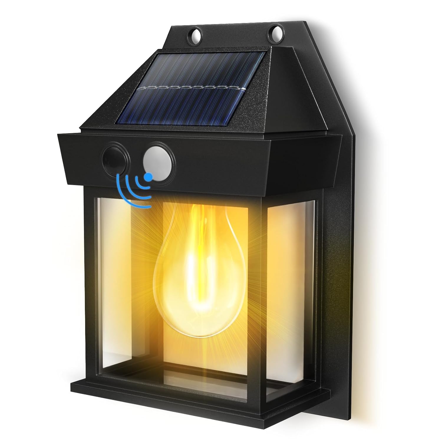 New Wireless Dusk to Dawn Motion Sensor LED Wall Sconce, Solar Light Outdoor Wall Light, Solar Lamp with Motion Sensor, Waterproof Outdoor Lamp for Garden, Patio, Yard-image-30