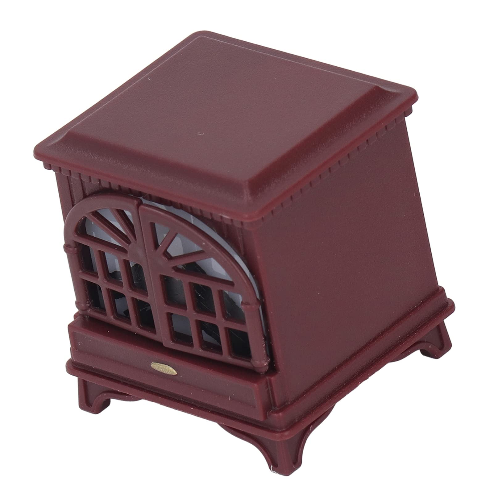 Fdit accessoires de mini maison de poupée Mini écran en bois 1:12 rétro miniature scène meubles