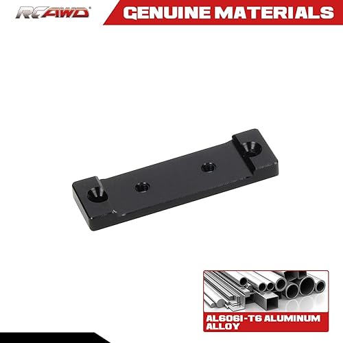 Miniatura 4 de RCAWD Juego de postes magnéticos para 124 Axial SCX24 Wrangler Bronco Gladiator C10 Deadbolt Piezas de actualización (rojo)