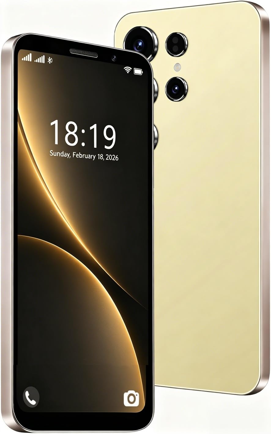 Unlocked Cell Phones 2026, 5.55 inch Dual Sim Dual Camera Android Smartphones 2+16GB Unlo…