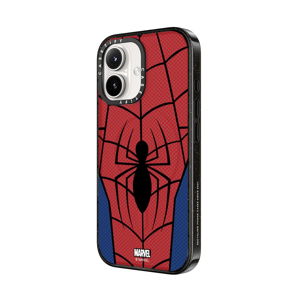 CASETiFY ウルトラ インパクト iPhone 16 Plus Amazon.com: CASETiFY Impact iPhone 16 Plus Case [Spider-Man Co-Lab