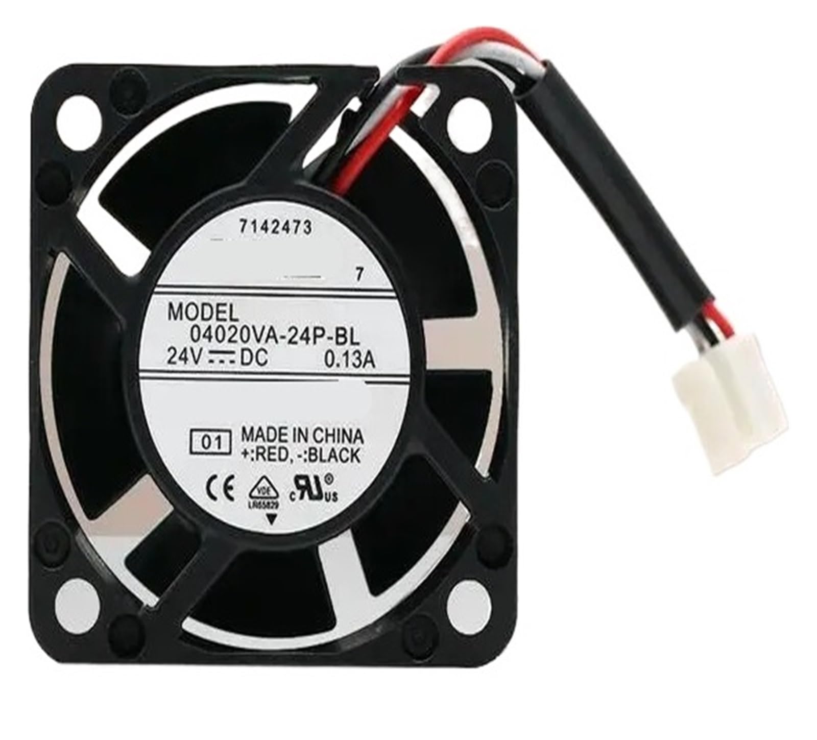 LZIKKGKI 04020VA-24P-BL 4020 24V 0.13A 3 line inverter cooling fan