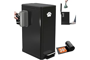 Essential Outdoor Dog Poop Trash Can for Odor Control