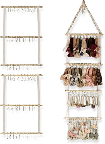 Soporte para diadema de bebé, organizador para lazos y diademas para niñas