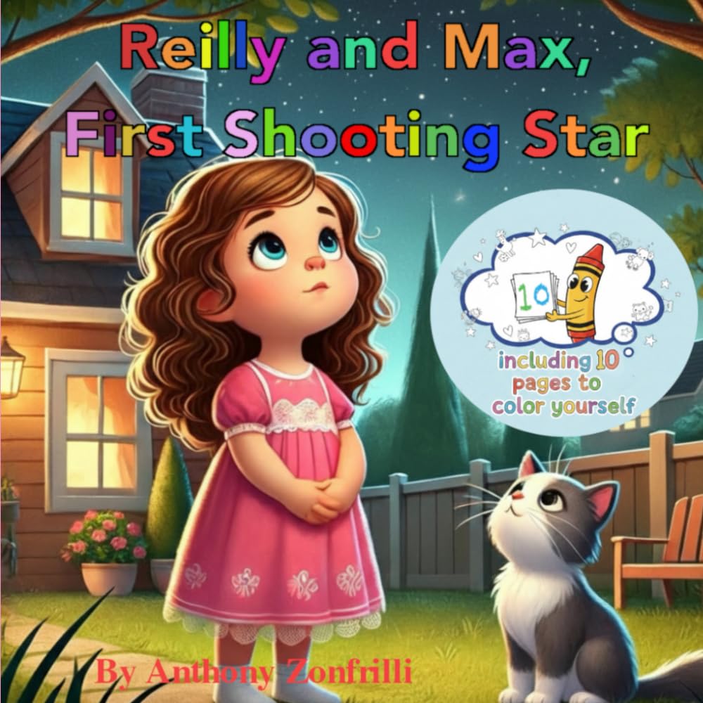 Reilly and Max: First Shooting Star – A Heartwarming Kids Picture Book about Friendship and Wonders of the Night Sky