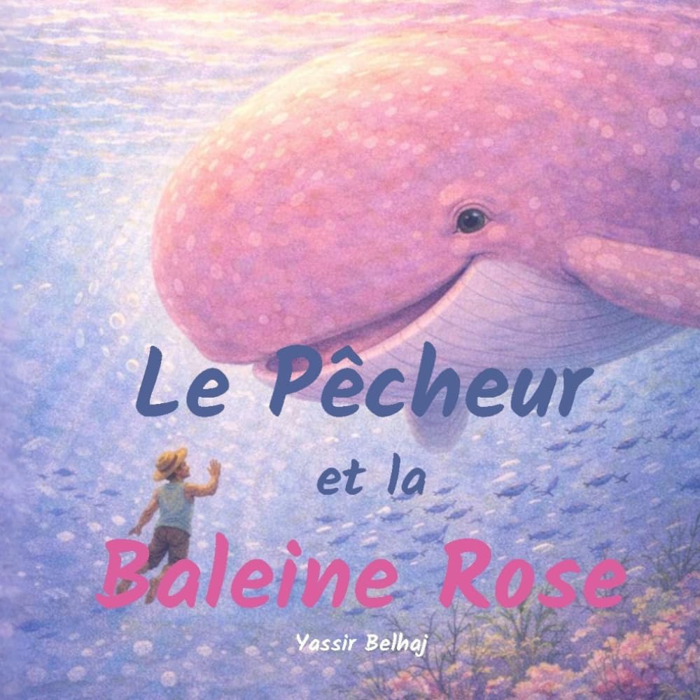 Le pêcheur et la baleine rose: Une histoire du soir sur l'océan, l’amitié et le courage (Livre illustré pour enfants 1 à 7 ans)
