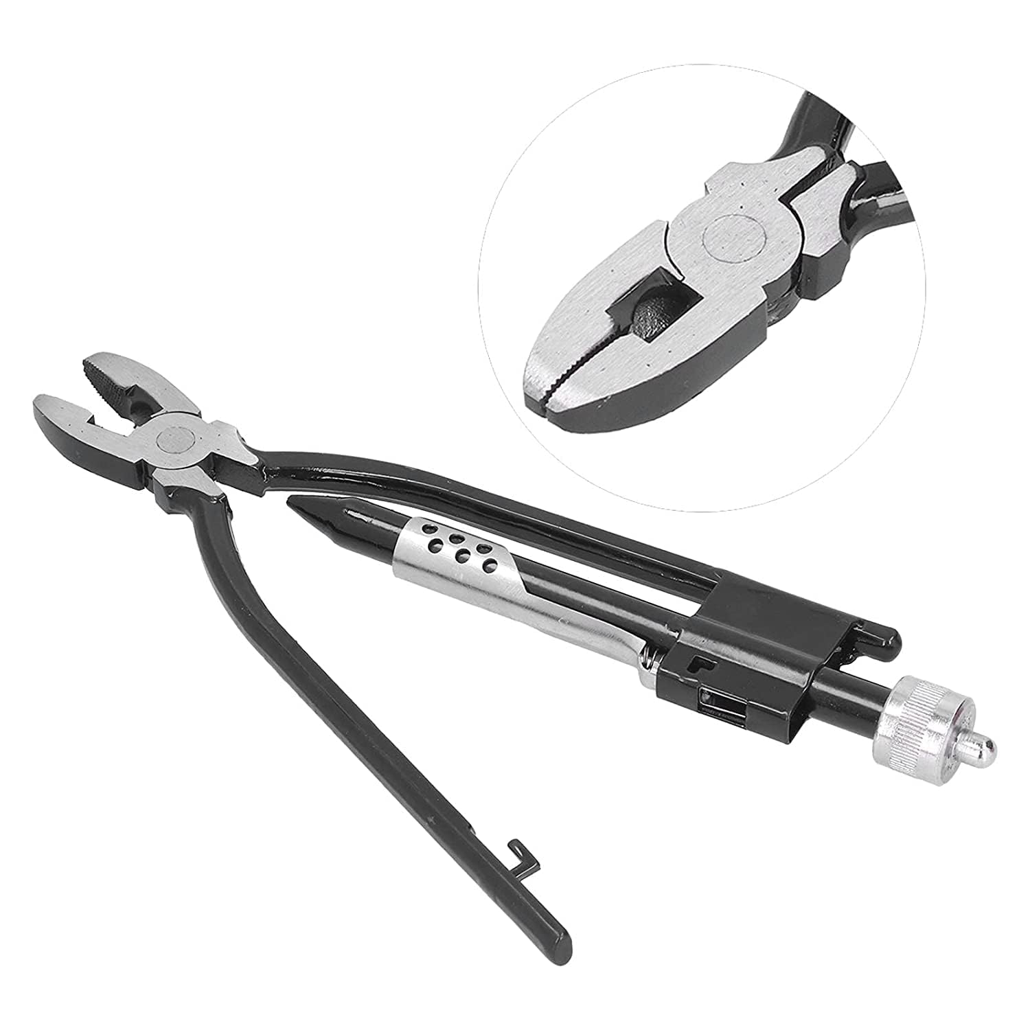 AASONS Safety Wire Twist Pliers Steel Alloy Wire Twisting Tool Lock Wire Pliers With Spring Return And Heavy Duty Locking Jaws For Aircraft Machinery Vehicles | Twister Lock Pliers Tool (6 Inch) 2