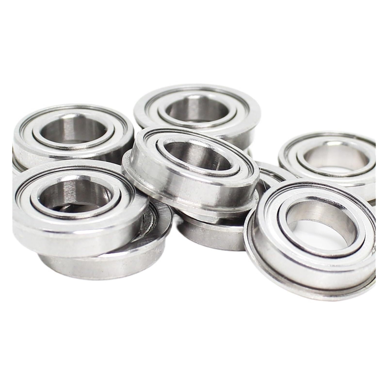 Abgedichtete Lager, F6001ZZ Flanschlager 12x28x8 mm ABEC-1 (10 Stück) F6001 Z ZZ