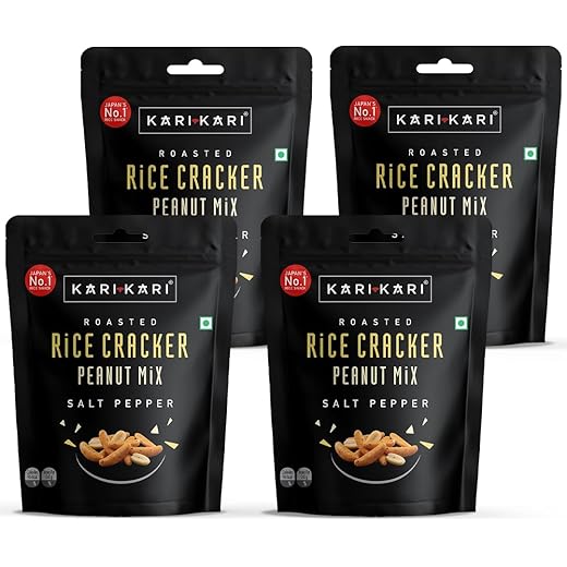 Kari Kari Rice Cracker & Peanut Mix 50g