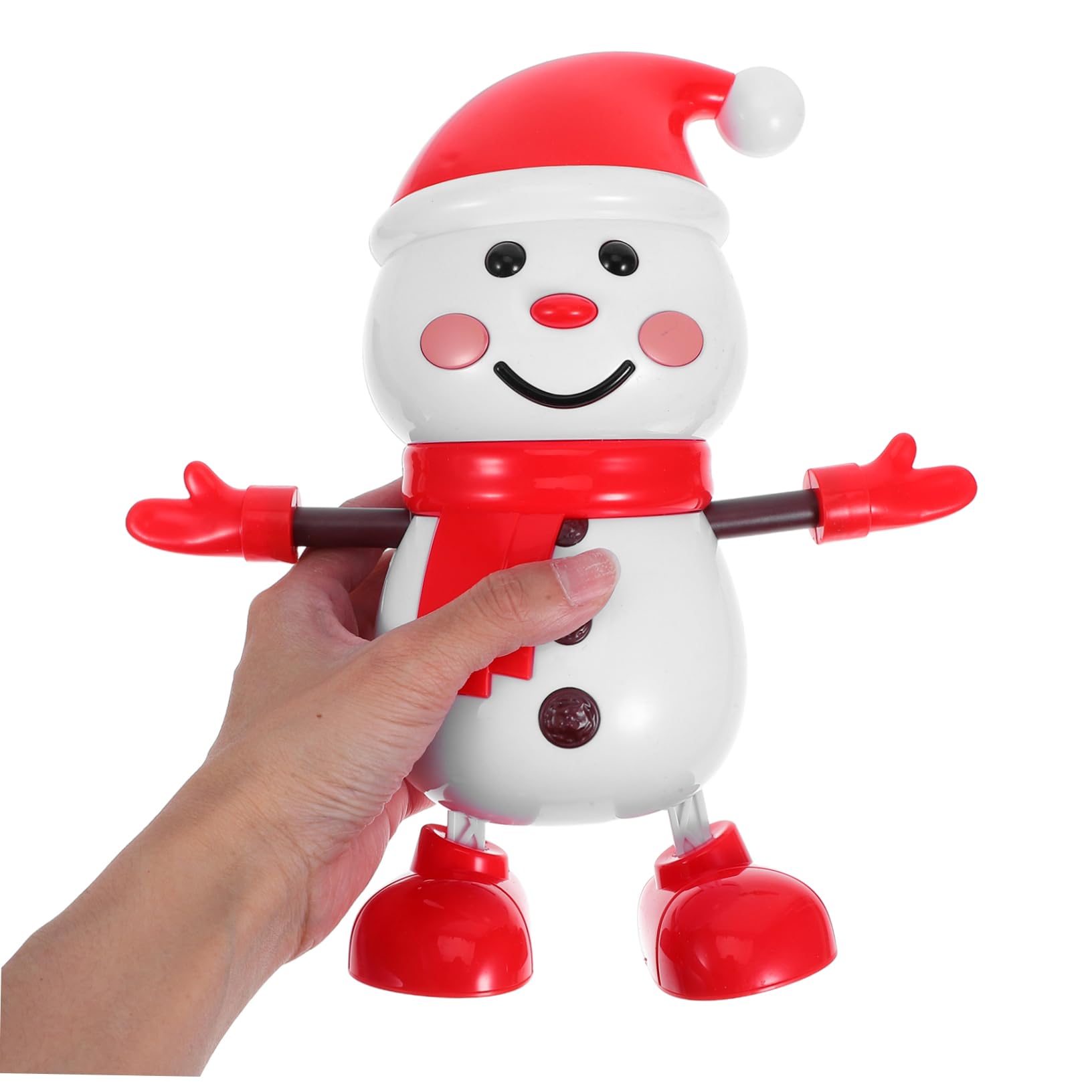 Muñeco de Eléctrico Que con Adorno Navideño para Decoración Festiva Hogar Oficina y Coche Regalo Seguro para Fiestas de Invierno