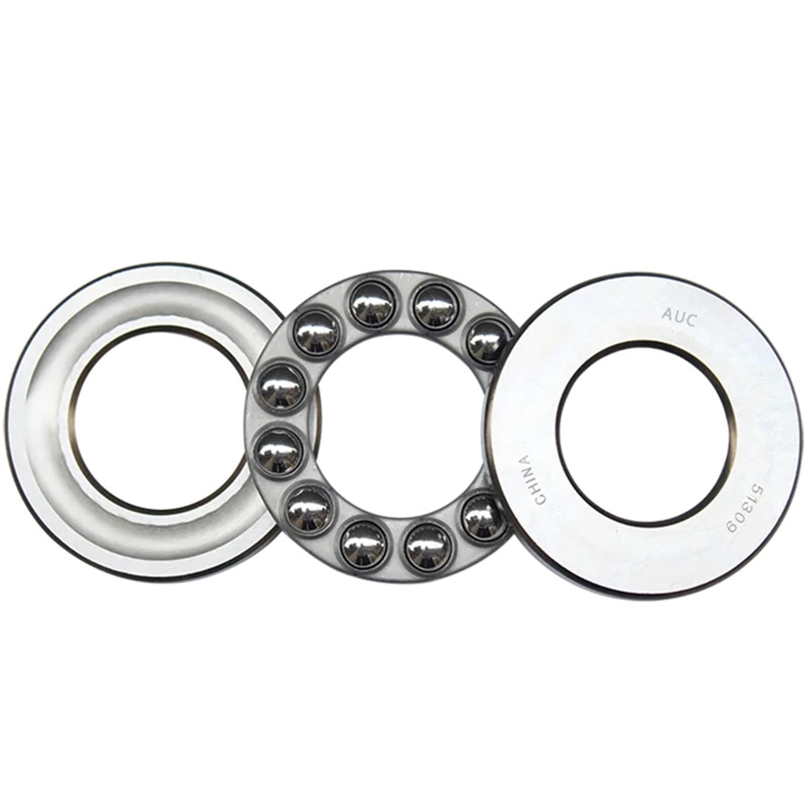 Rodamiento axial de bolas 51204 plano con dimensiones 20 x 40 x 14 mm 3
