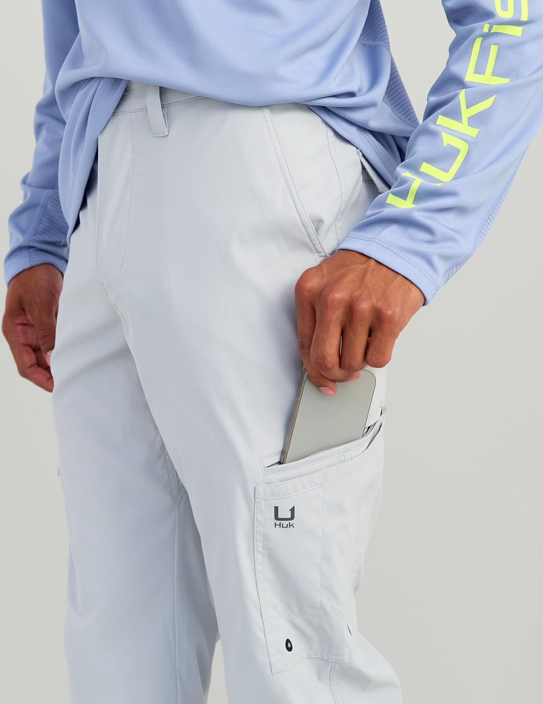 HUK - Men's HUK - Icon Pro Pant, Performance Fishing Cargo Pocket Pants - Image 4