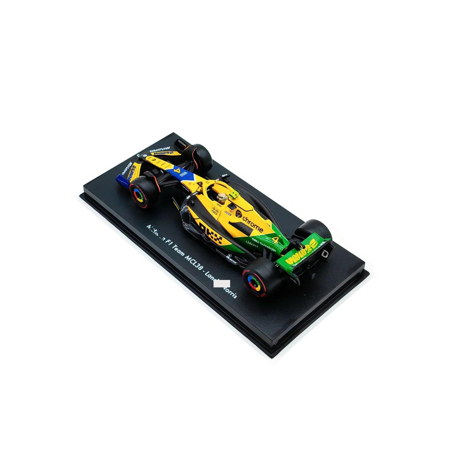 Amazon.com: HTLNUZD 2024 New 1/43 F1 MCL38#4 Racing Car F1 Alloy