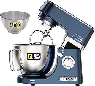INALSA Stand Mixer With Die Cast Body & Free Mixing Bowl Worth Rs 2000|1400W Power| Durable Metal Gears| SS 304 Grade Acce Price In India
