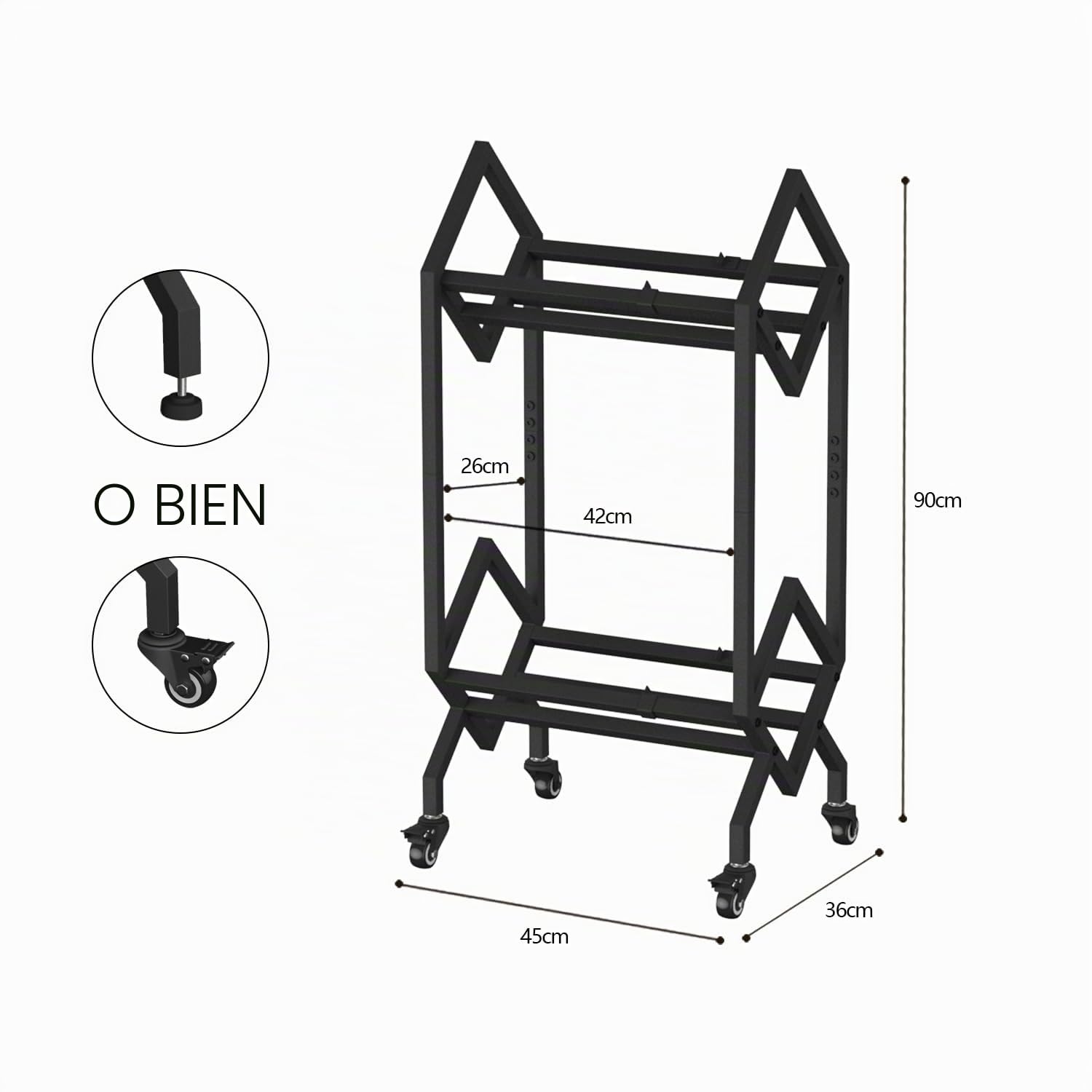 VEDECASA Soporte de almacenamiento de vinilo DJ, soporte de almacenamiento LP, almacenamiento de revistas de oficina, organizador de archivos