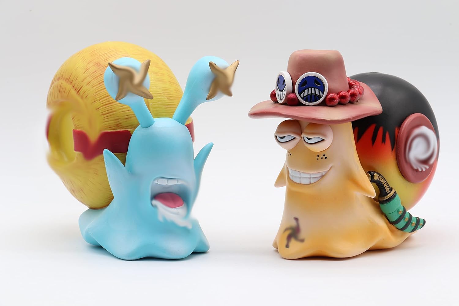 Thcbme Anime Action Figures Cute Snail PVC Figures Model Collection Ornaments (LF)