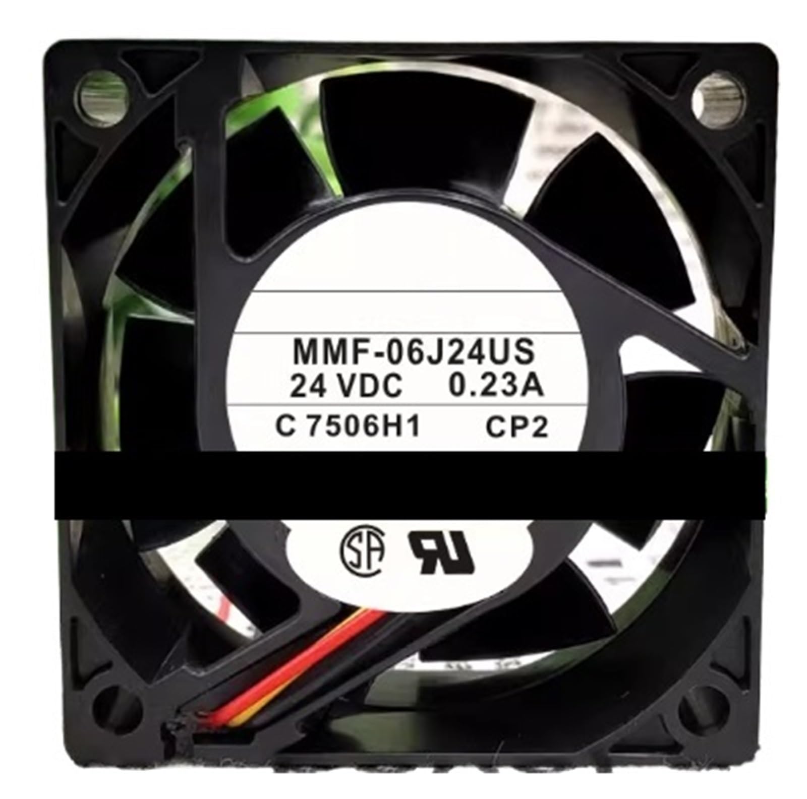 ZBWZXBDJ MMF-06J24US -CP2 C7118H1 24VDC 0.23A 6CM 6025 3-pin cooling fan