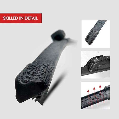 Miniatura 7 de KEMIMOTO Kit de limpiaparabrisas UTV manual para parabrisas de revestimiento duro o de vidrio, compatible con carrito de golf Maverick X3 Commander