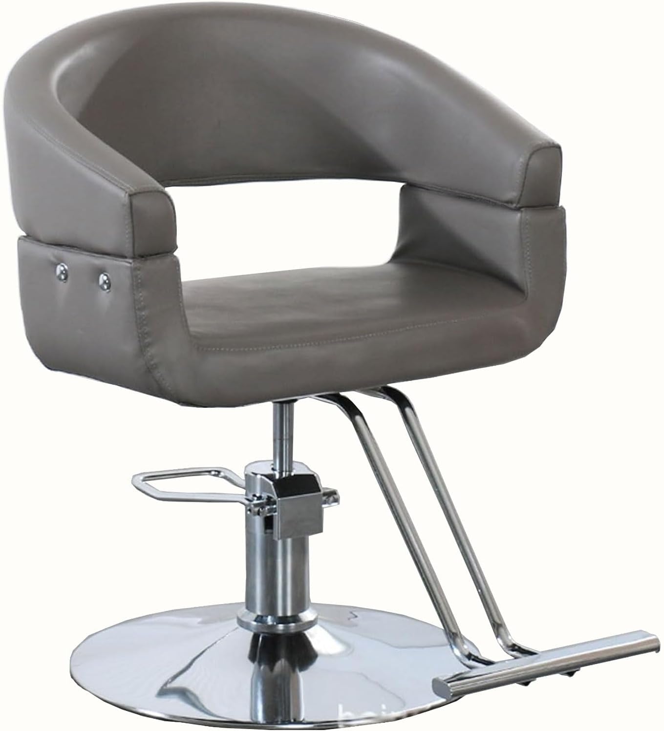 Krzesło do salonu fryzjerskiego z pompką hydrauliczną, obrót o 360 stopni, regulowana wysokość, wytrzymałe krzesło do stylizacji dla fryzjera i spa kosmetycznego