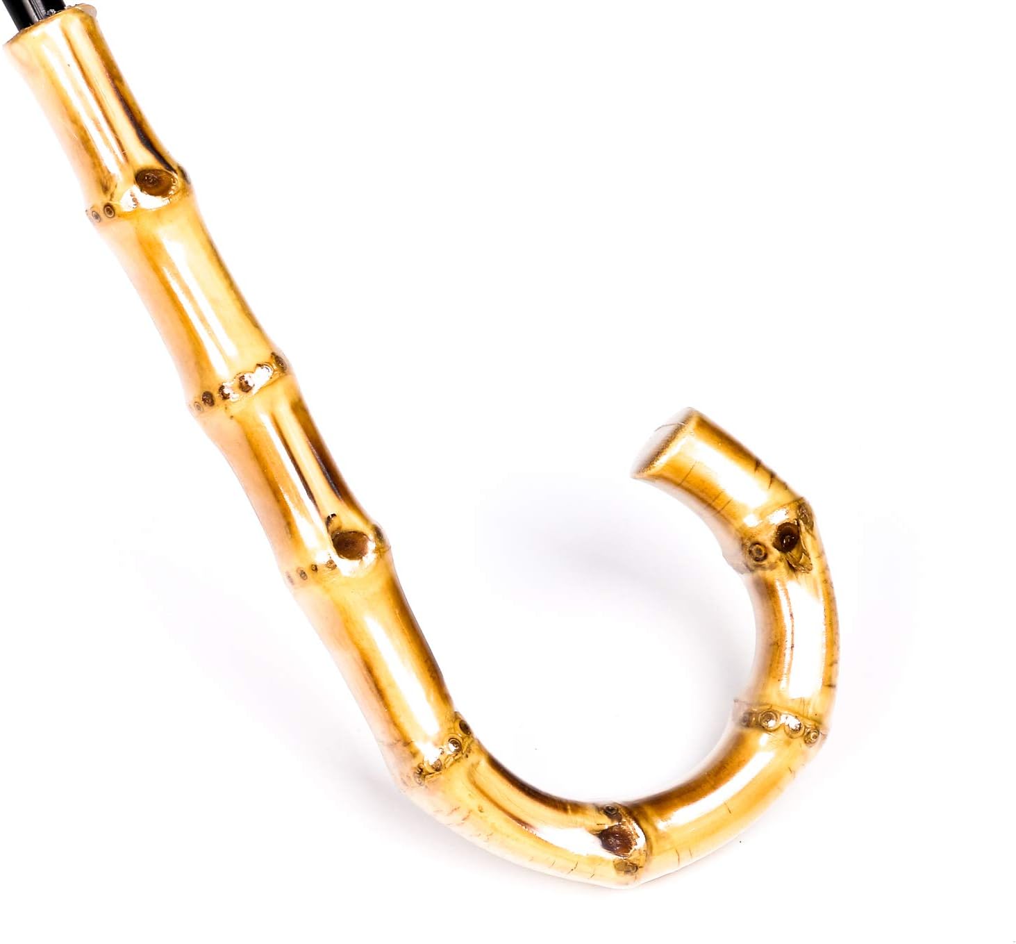 ThreeH Bamboo Stick Umbrella Auto Open Solid Color Fashionable and Simple 190T 16 Ribs,KS08 Pink - Image 6