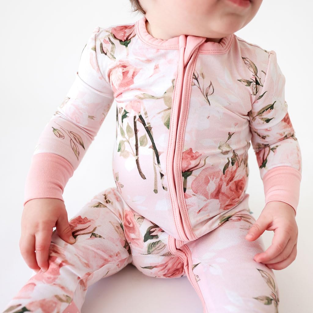 Posh Peanut Convertible Baby Sleepers - Boys Footless Baby Pajamas with 2 Way Zipper for Easy Diaper Changes