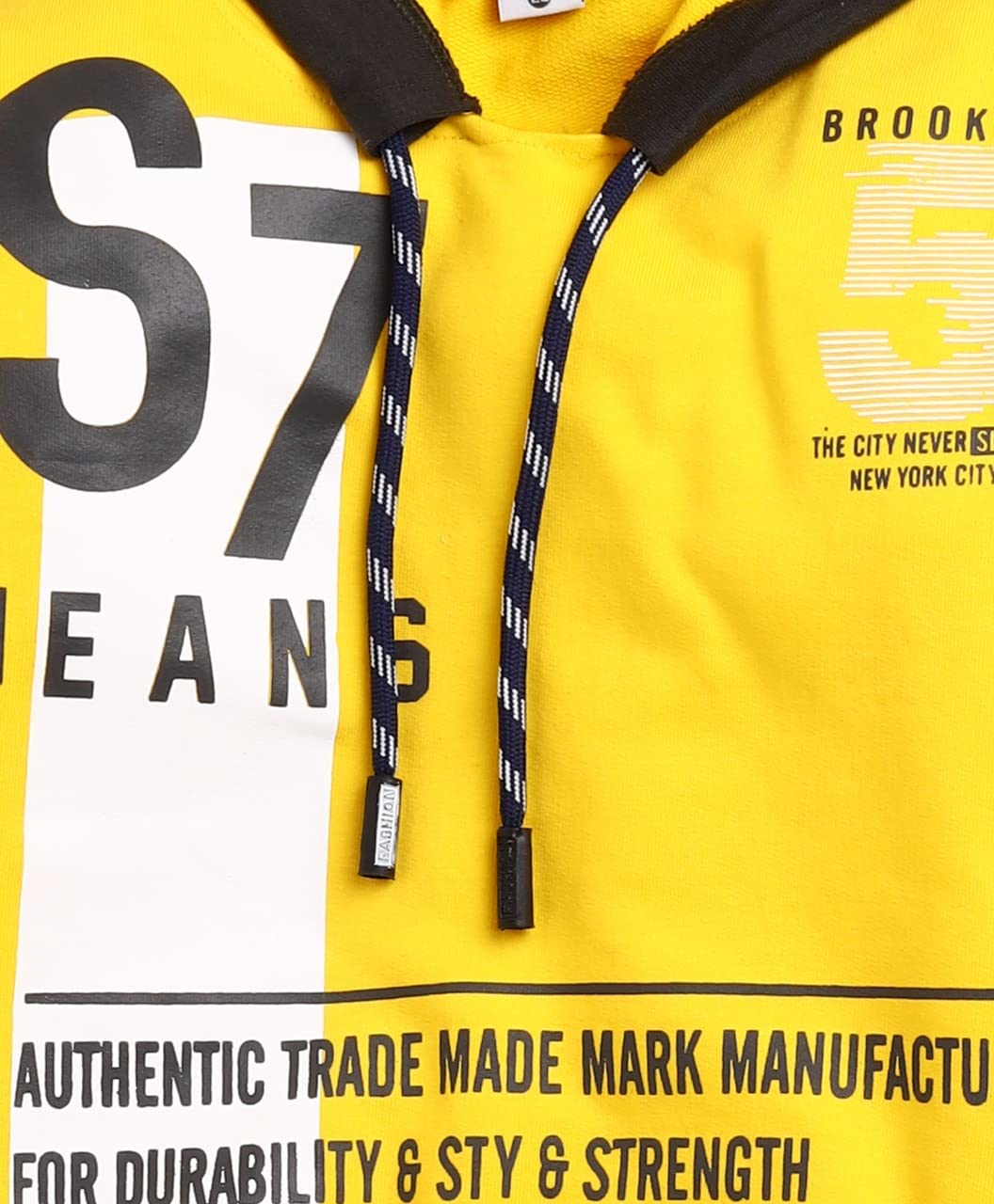 Mars Infiniti Yellow Color Winter Hood Sweatshirt for 2 to 3 Years 4