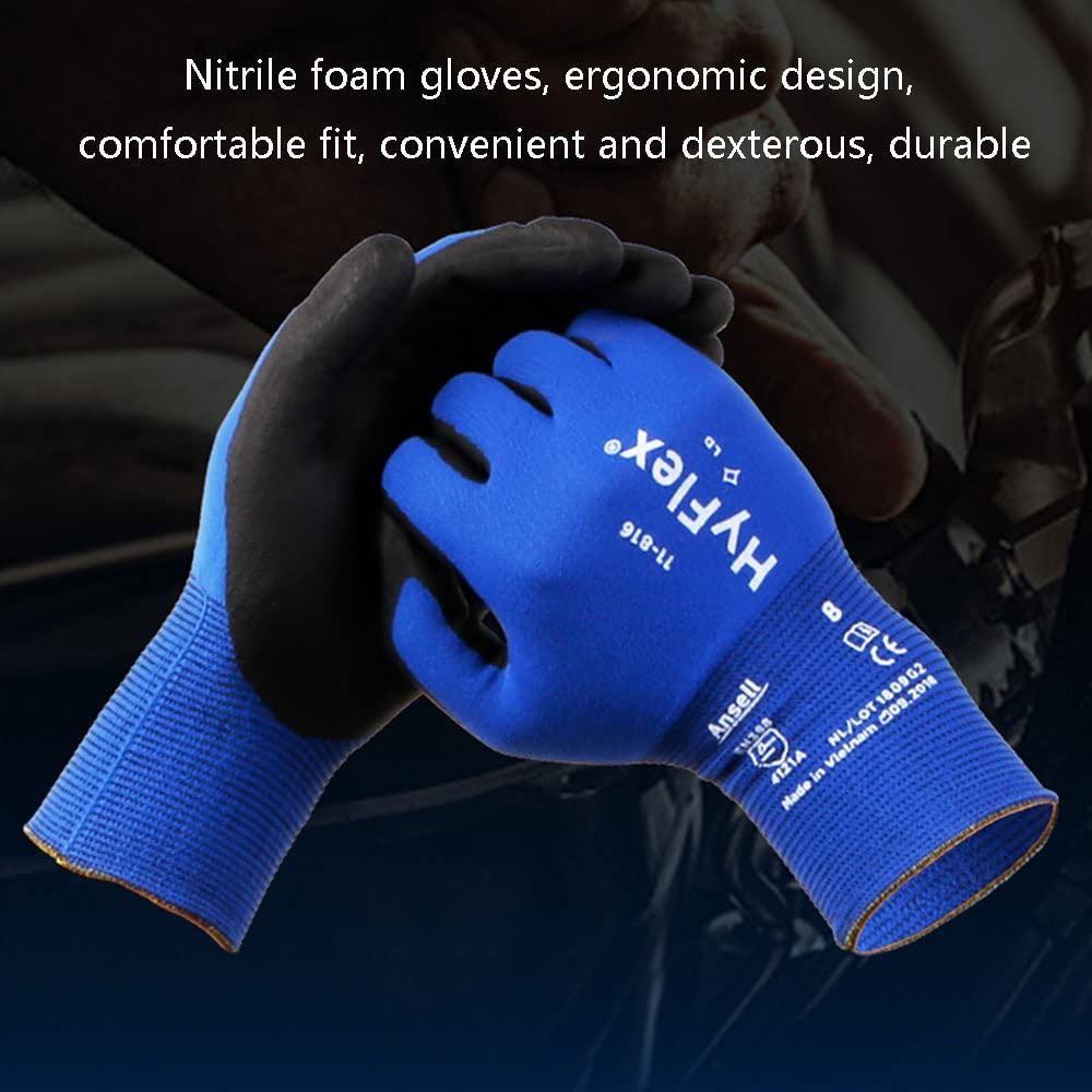 FUFU Manoplas Hombres Y Mujeres Trabajan Guantes, Guantes De Jardinería con Toque Inteligente, Trabajo De Jardín Al Aire Libre, Guantes Antideslizantes (Size : S)