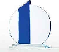 Vista 2 de Baudville Trofeo grabado con bandas azules