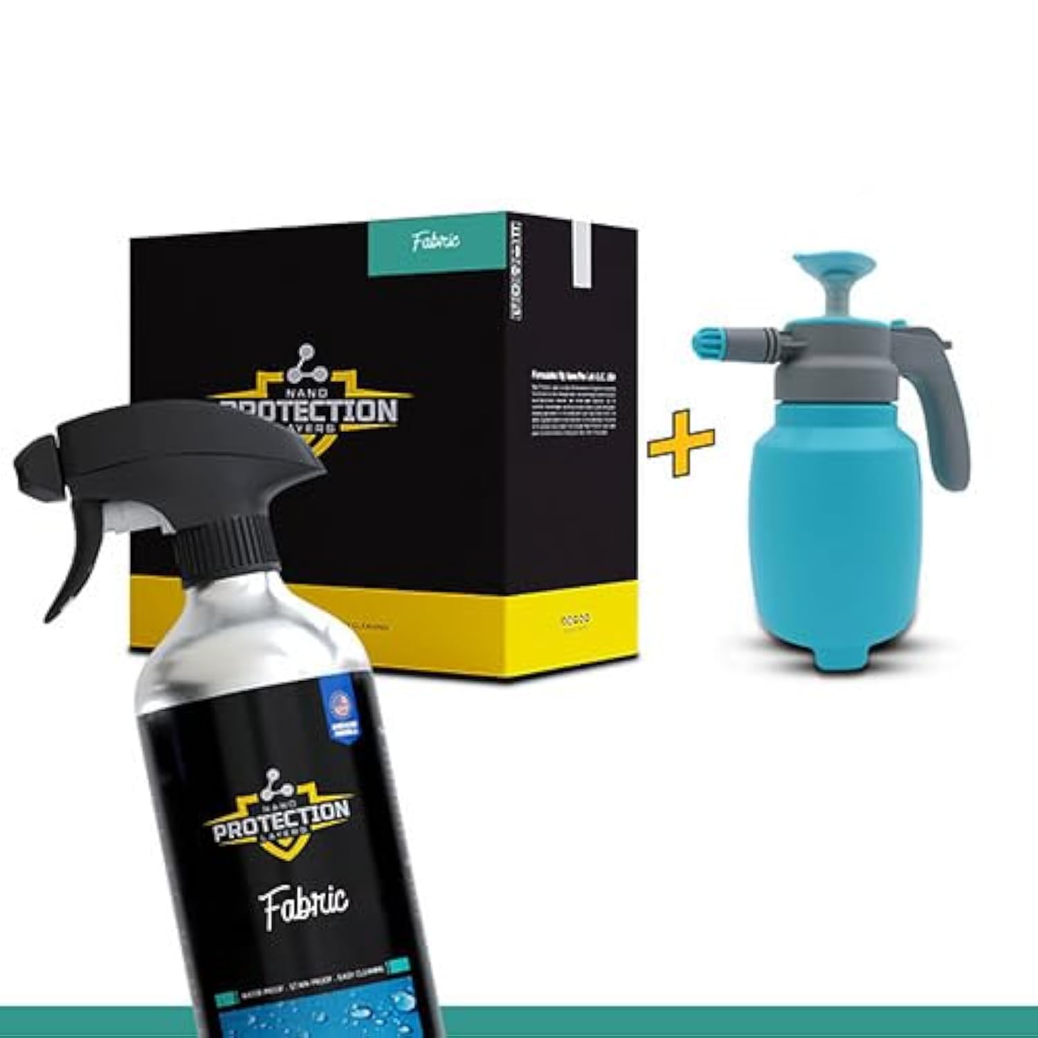 Nano Protection Layers - Fabric & Textile Fabric - that preserves its original appearance, color, and feel while coating it with a protectant invisible layer - Waterproof, Stain proof | 6 Pack, 3000ML