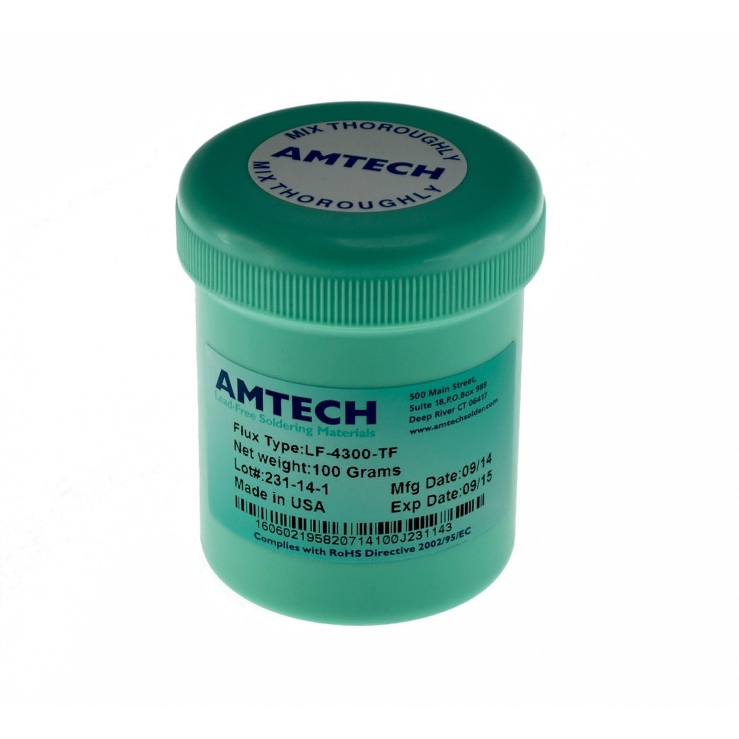 Amtech LF-4300-TF Flux per Saldatura 100cc Professionale Reballing BGA Schede Elettroniche