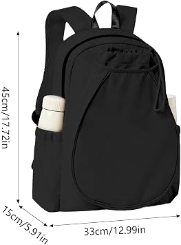 Pickleball Backpack for Women Holds 2 Rackets Sports Pack